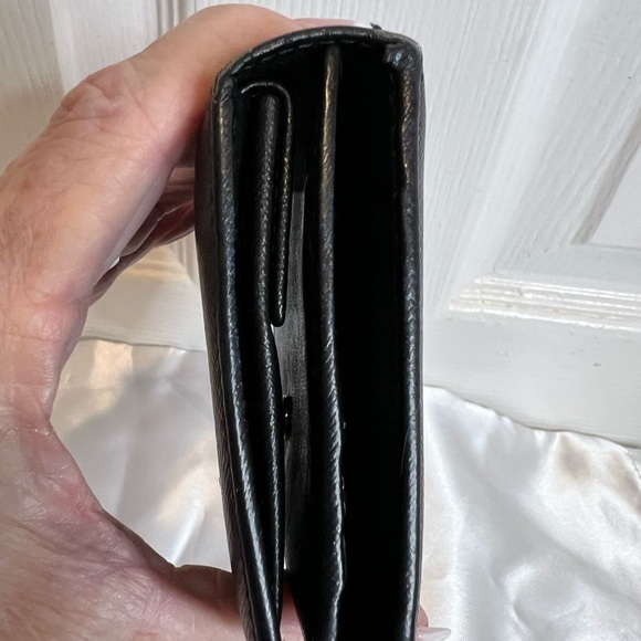 PRADA SAFFIANO LEATHER TRI-FOLD WALLET - Picture 4 of 14